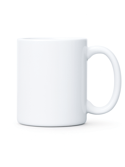 Plain White Triple Grade Mug
